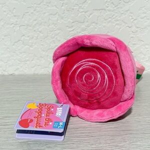 Bark Box Spike the Boopquet Bouquet Pink Rose Valentine’s Plush M-L Dog Toy NWT
